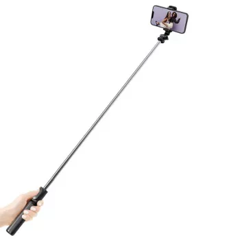 SelfieGo kompaktais selfie stabiņš ar Bluetooth statīvu (20-101 cm) Crong CRGSGL1B