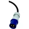Inter-Tech SA-1632WN PDU (strāvas sadales bloks) 16x C13 ligzdas, pārvaldīts/uzraudzīts, 100–240V, 32A, TCP/IP, SNMP, melns