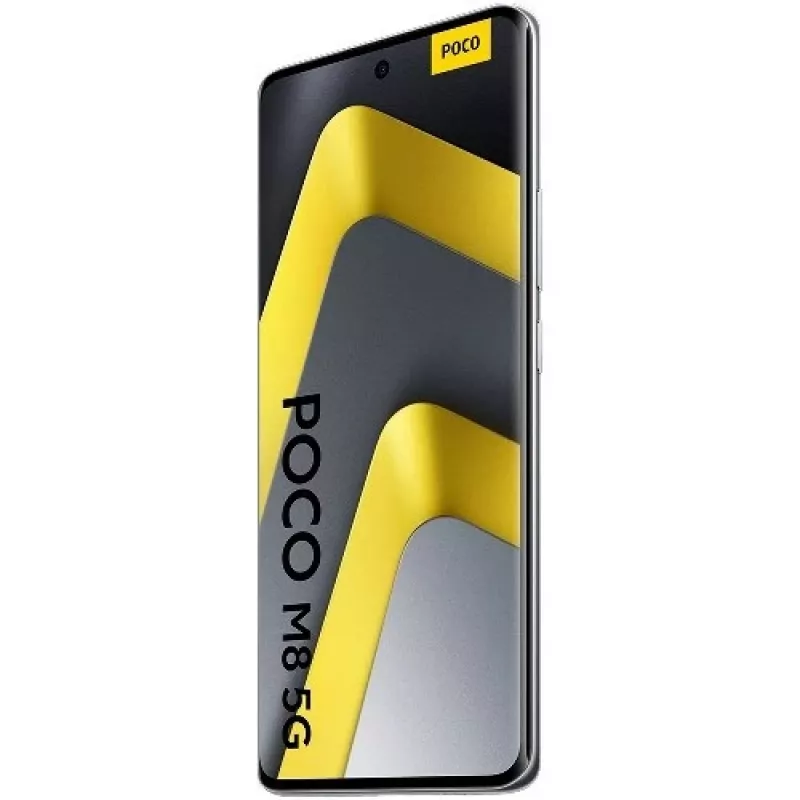 POCO M8 5G 17,2 cm (6.77) Hybrid Dual SIM USB Type-C 8 GB 512 GB 5520 mAh sudraba krāsa