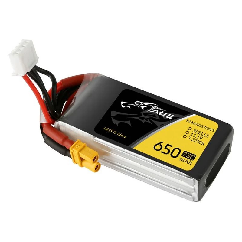 Akumulators Tattu 650mAh 11,1V 75C 3S1P