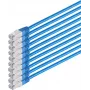Tīkla kabelis ShiverPeaks 75711-HB-SET10 CAT6 S/FTP PIMF, 4-pāru, vītais