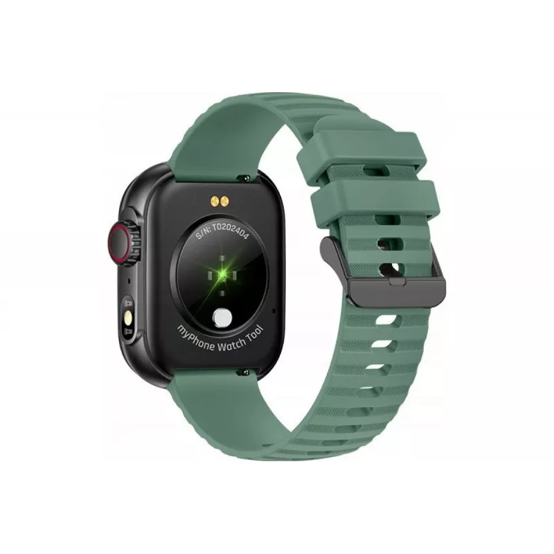 myPhone Watch Tool 5.08 cm (2 inch) IPS 24 mm Digital 240 x 296 pikseļi Skārienekrāns Melns