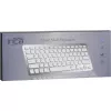 Bezvadu tastatūra Inca IBK-569BT Bluetooth 78 taustiņi Metāliski sudraba