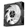 Datora korpuss DeepCool CG580 4F Midi Tower — ATX/ITX/MicroATX, rūdīts stikls, 3 × 120 mm + 1 × 120 mm ventilatori, 2 × 3,5 collu un 2 × 2,5 collu nodalījumi, USB-A × 2 USB-C × 1, melns