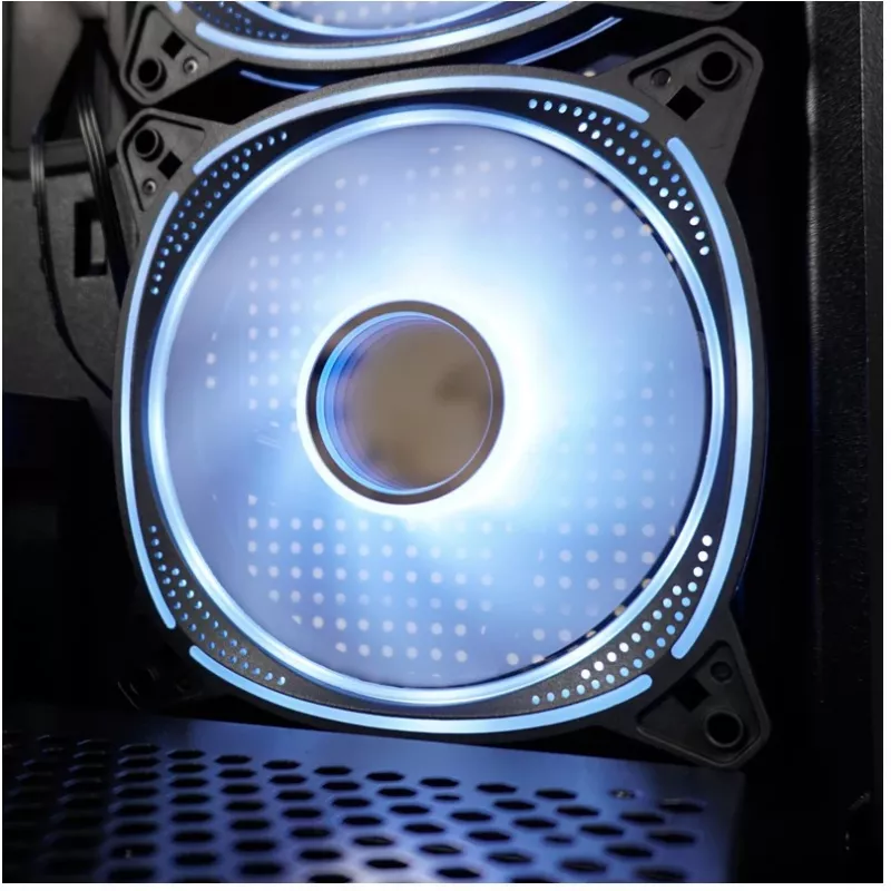 LC-Power korpuss MidiTower 715B melns USB3.2/Audio bez barošanas bloka SEAMLESS_X (LC-715B-ON)