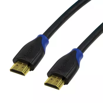 LogiLink CH0065 HDMI kabelis 4K UHD 7,5m melns Audio Return Ch zelts