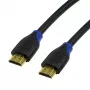 LogiLink CH0065 HDMI kabelis 4K UHD 7,5m melns Audio Return Ch zelts