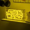 LED neona gaisma Paladone Star Wars dizains PP13123SW — dekoratīva LED zīme pie sienas vai plaukta
