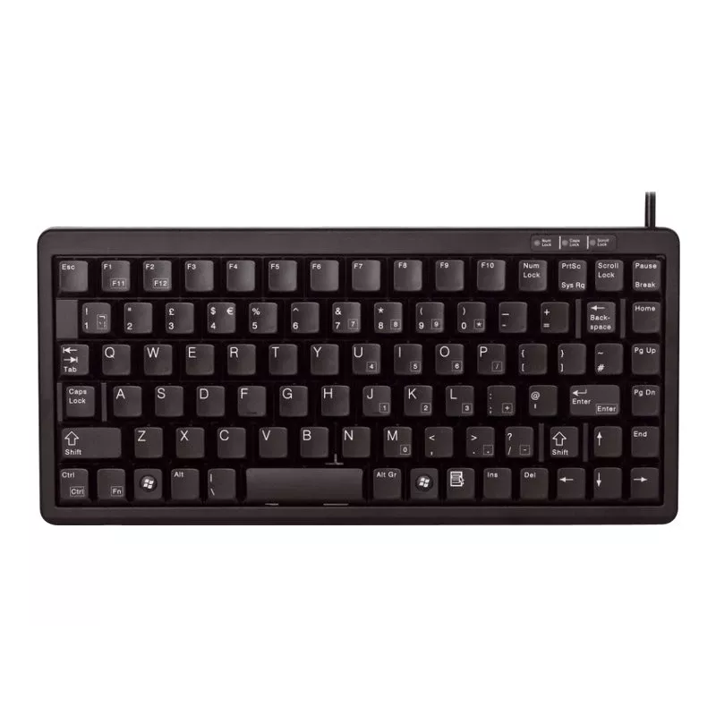 CHERRY G84-4100 tastatūra Universāla USB AZERTY Franču Melna