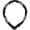 Ķēdes slēdzene ABUS 48566 melna balta 850 mm rūdīts tērauds