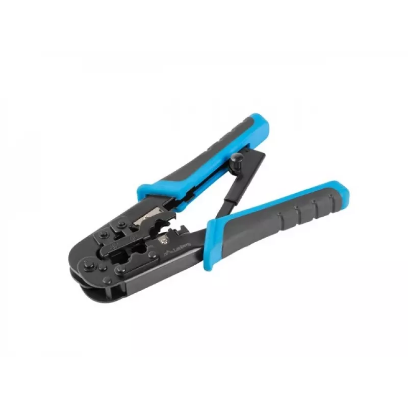 Krimperis LANBERG NT-0201 RJ-45 savienotājiem, 180 mm, 315 g, melns/zils