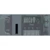 Wera Tool-Check Modular adapteris 10,5 x 47,0 x 16,5 Tool-Check komplektiem
