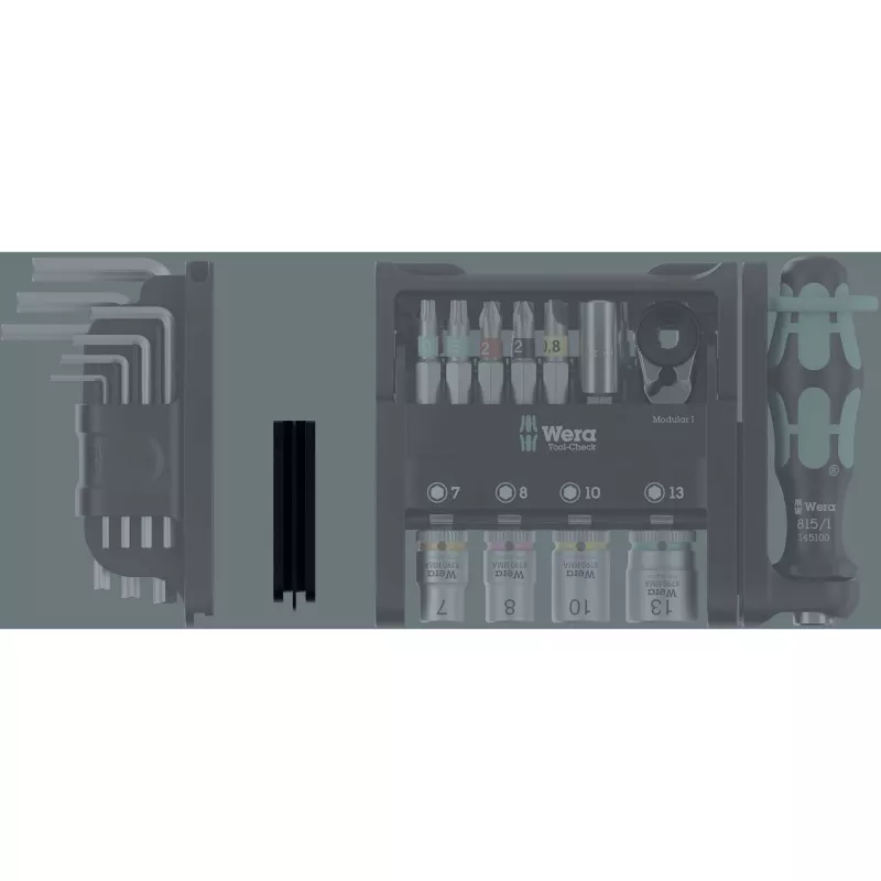 Wera Tool-Check Modular adapteris 10,5 x 47,0 x 16,5 Tool-Check komplektiem