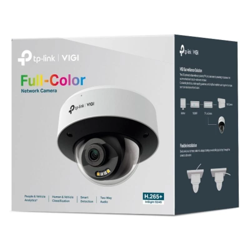 IP drošības kamera TP-Link InSight S245 2688x1520 āra griestu balta
