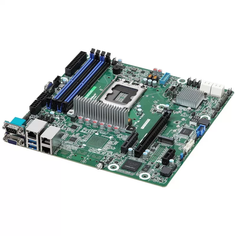 Mātesplate ASRock EC262D4U Intel C262 LGA 1700 micro ATX, 4× DDR5 DIMM, 8× SATA III, 2× LAN, 1× M.2