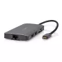 Nedis USB vairāku pieslēgvietu adapteris USB 3.2 Gen1 7-in-1 - USB-C™ spraudnis, HDMI™ izeja, microSD, RJ45 ligzda, SD, USB-C™ ligzda, 3x USB-A ligzda, 5 Gbps (CCBW64240AT02)