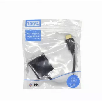 VGA uz HDMI adaptera kabelis TB AKTBXVAHMVGAF15 15 cm, VGA (ligzda) uz HDMI (spraudnis)