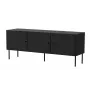RTV 3D Skapis PALAZZO BIS 151x40x60 melns matēts