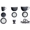 Porcelāna musli bļoda ritzenhoff & breker DOPPIO ANTHRAZIT, augstums 80 mm, mazgājama trauku mazgājamā mašīnā