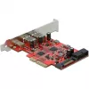 PCI Express x4 karte DeLOCK 90492 USB Type-C USB Type-A