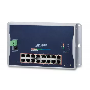 Vadāms slēdzis PLANET WGS-4215-16P2S L2 Gigabit Ethernet 16 porti PoE