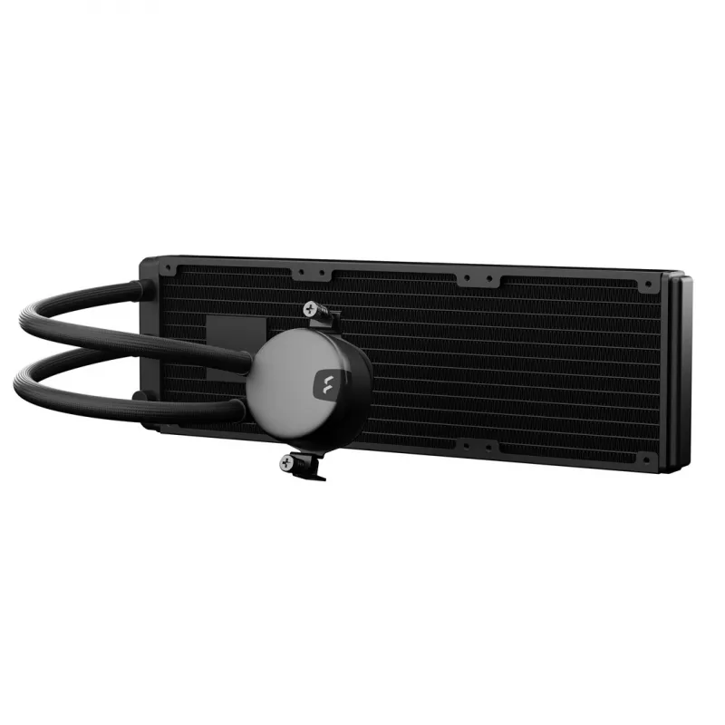 Fractal Design Lumen S36 v2 RGB procesora šķidruma dzesētājs 12 cm melns 1 gab.