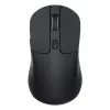 Piemērota abām rokām bezvadu pele Keychron M3-A23 — Bluetooth + USB-C, Track-on-Glass (TOG), 30000 DPI, 5 pogas, melna