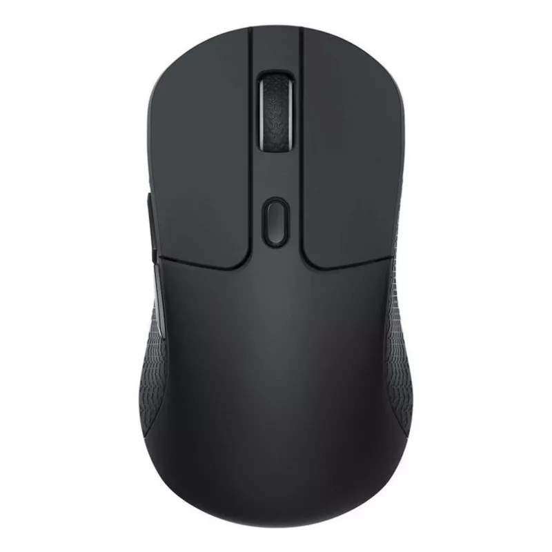 Piemērota abām rokām bezvadu pele Keychron M3-A23 — Bluetooth + USB-C, Track-on-Glass (TOG), 30000 DPI, 5 pogas, melna