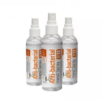 Roku dezinfekcijas līdzeklis ColorWay CW-3911 100 ml izsmidzināmā pudelītē — 99,9% aizsardzība pret baktērijām