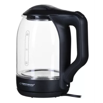 Esperanza EKK025K elektriskā tējkanna 1.7 L Melna, Daudzkrāsains 1500 W
