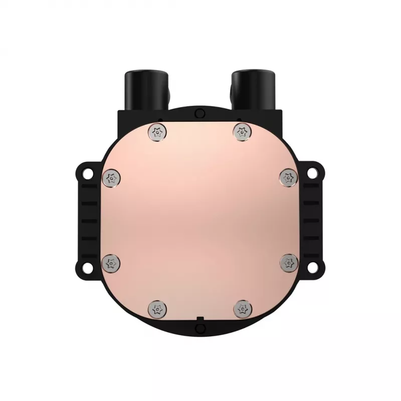 Šķidruma dzesēšanas komplekts SAVIO NOX 240 mm — 240 mm radiators, 2×120 mm ventilatori, alumīnija radiators, vara pamatplāksne, atbalsta LGA 2011/2011-v3/2066/1200/115x/775
