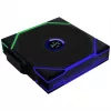 120mm ARGB PWM bezvadu LCD korpusa ventilators Lian Li UNI FAN TL ar LCD displeju