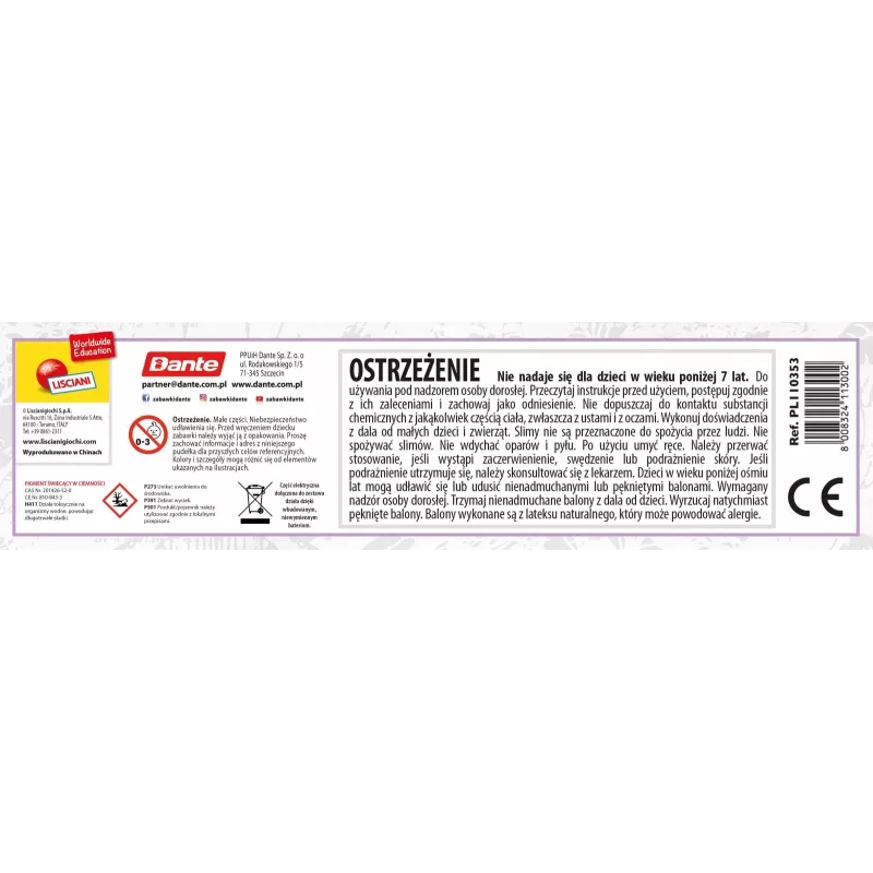 Komplekts Slumi Science - Kvēlojošs stresa kamols