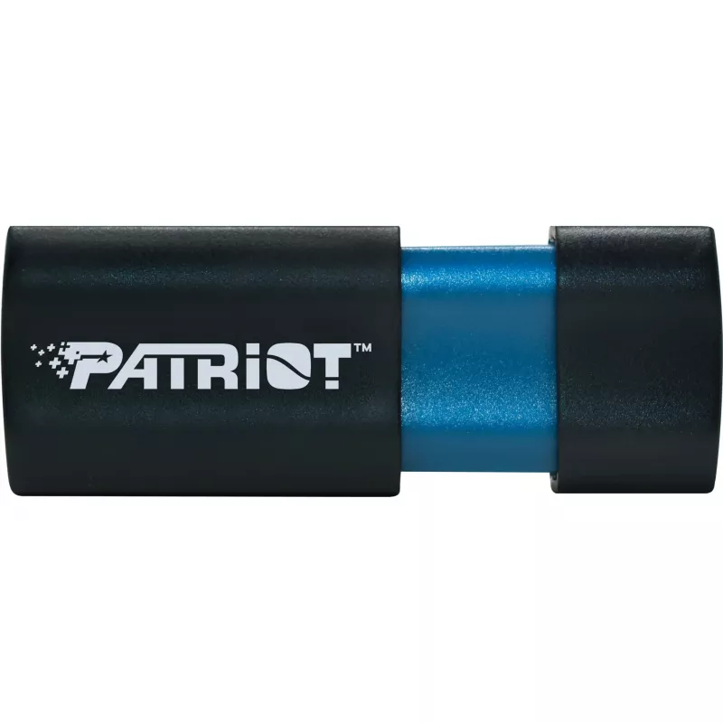 USB zibatmiņa PATRIOT Supersonic Rage Lite 128 GB USB Type-A 3.2 Gen 1, 180 MB/s, zila/melna