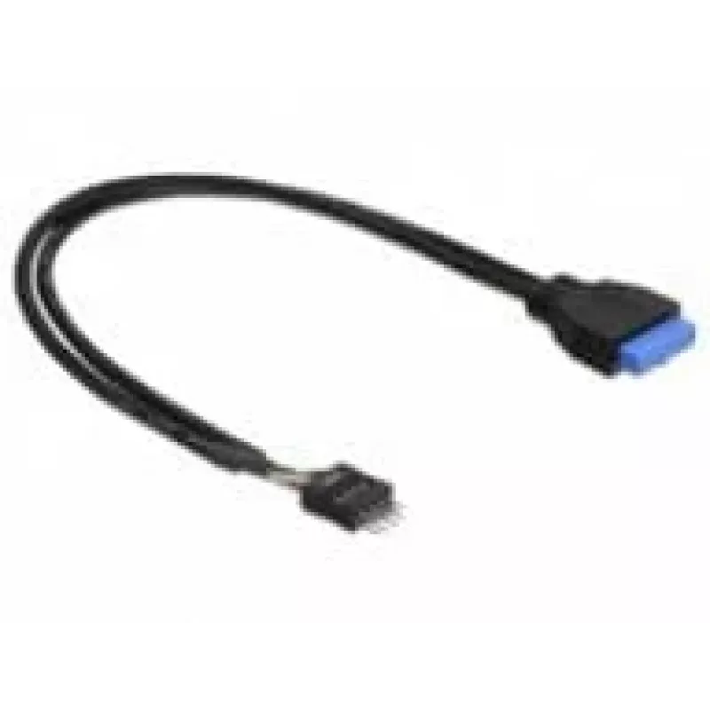 Delock 83095 USB kabelis melns