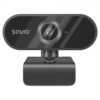 Savio CAK-04 tīmekļa kamera 720 MP 1280 x 720 pikseļi USB Melna