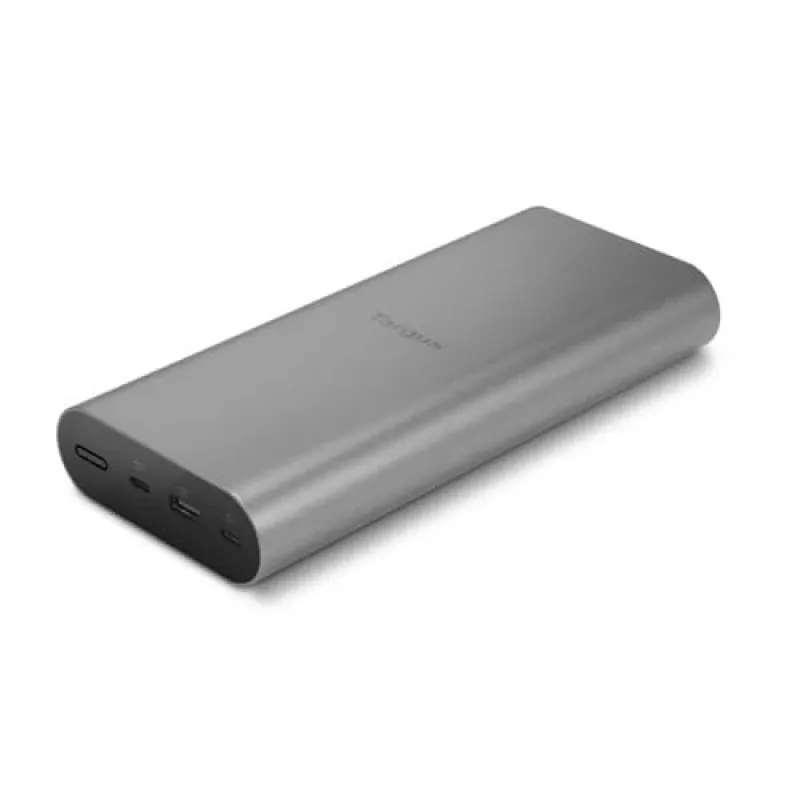 Portable Charger Dell APB081GL 24000 mAh, 1x USB-A + 2x USB-C, 2 A output, pelēka, 0.69 kg