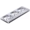 Korpusa ventilatoru komplekts Jonsbo ZA-420W — 3×140 mm PWM ARGB, balts