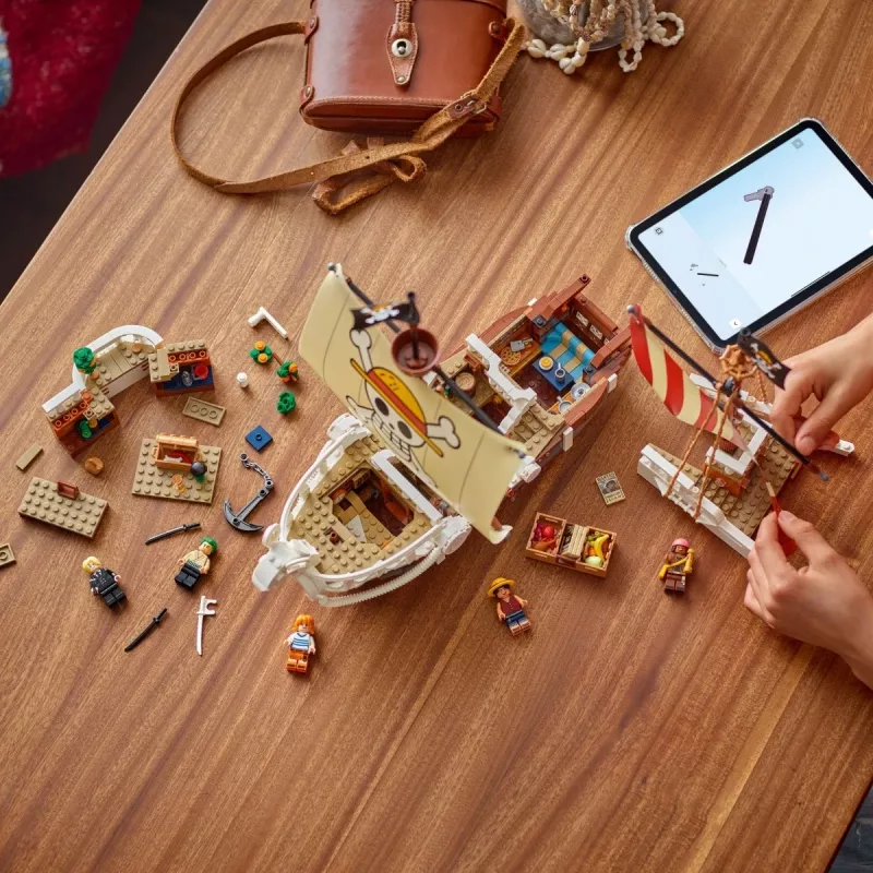 LEGO komplekts The Going Merry pirātu kuģis 75639 — One Piece ķieģeļu modelis