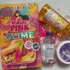 Slime DIY komplekts TUBAN TU3569 — Magic Pink XL, netoksisks, bērniem drošs