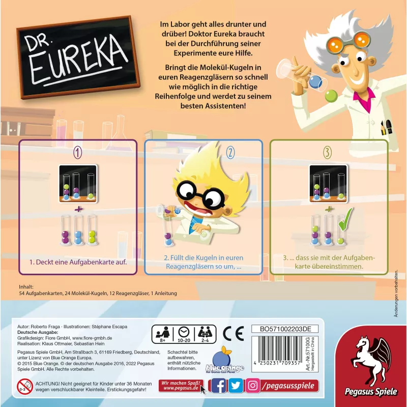 Dr. Eureka, galda spēle