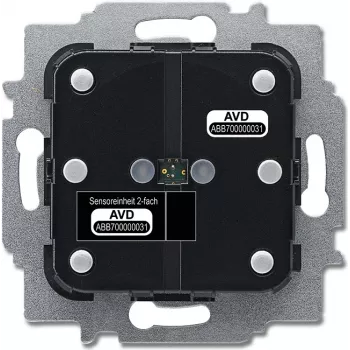 Pārslēgšanas/dimmēšanas izpildmehānisms Busch-Jaeger 6221/2.0, iebūvējams, 24 V līdzstrāva, IP20, 71×71×23 mm