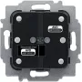 Pārslēgšanas/dimmēšanas izpildmehānisms Busch-Jaeger 6221/2.0, iebūvējams, 24 V līdzstrāva, IP20, 71×71×23 mm