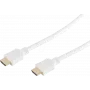 HDMI kabelis ShiverPeaks BS77470-W 1 m — 3D, līdz 17,819 Gbit/s