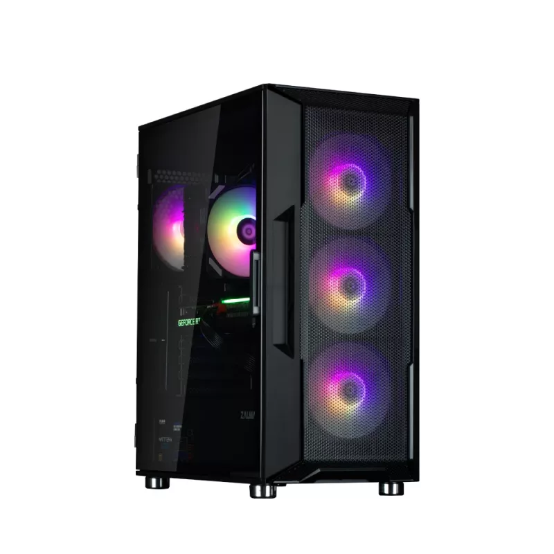 Zalman I3 NEO ARGB Melns datora korpuss Midi Tower