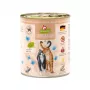 Mitrā kaķu barība Fox4Pets DeliCATessen Pur Veal 800 g skārdenē, pieaugušiem kaķiem, pilnvērtīga barība, hipoalerģiska, bez lipekļa un sojas