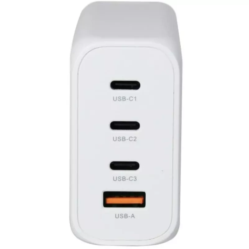ALLNET Strāvas padeve PSU-GaNPD-USB-1A3C-200W — 200W GaN USB lādētājs, 1× USB-A, 3× USB-C