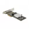 DeLOCK 88606 iekšējā tīkla karte 1000 Mbit/s PCI Express vadu