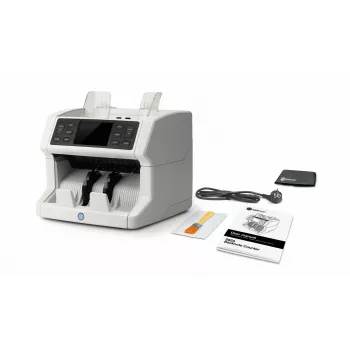 Banknošu skaitīšanas mašīna Safescan 2850 Balta LCD AC 110-240V