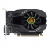 Grafikas karte BIOSTAR GeForce GT 1030 — 4 GB GDDR4, 64 bitu, PCIe x16 4.0, aktīvā dzesēšana, DVI-D + HDMI